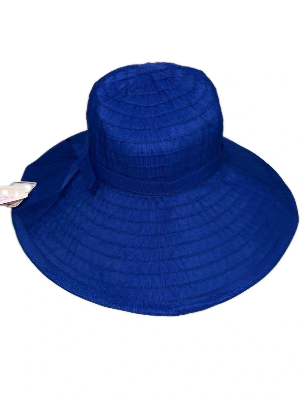 San Diego Hat Co. Wide Brim Sun Hat in Royal Blue